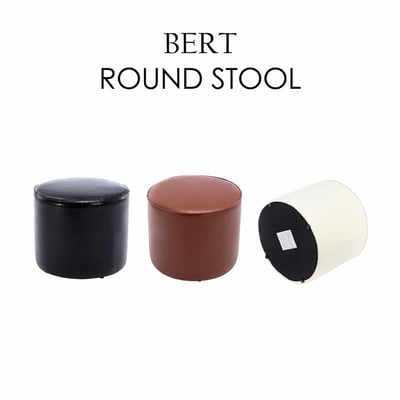 Bert伯特PU面圓邊條休閒邊桌椅凳-三色可選8
