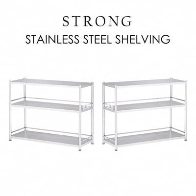 Strong思創不鏽鋼三層收納置物架-幅95cm2