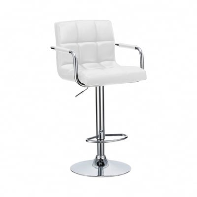 Hanson漢森方格扶手吧檯椅-三色可選2