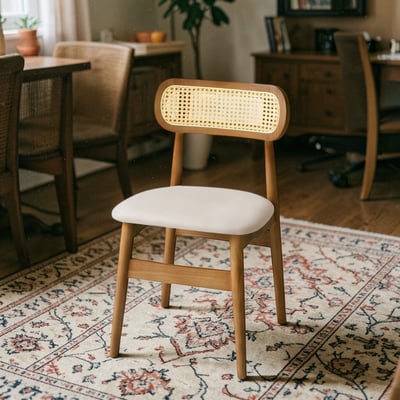 佐藤編織實木餐椅-兩色可選16