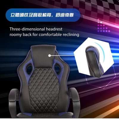 ArcticWolf Grandiose雄圖賽車型電競椅-EGS002-兩色可選10