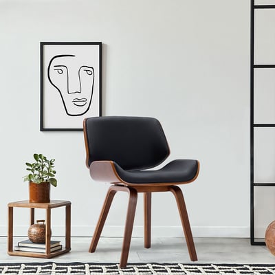 Martha瑪莎PU皮面經典曲木餐椅-三色可選17