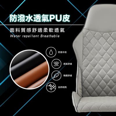 ArcticWolf Loptr智神賽車型休閒電競椅-兩色可選6
