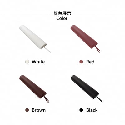 按摩推拿刺青床搭配用扇形長條靠枕-四色可選