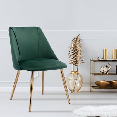 Amy艾米絨布直紋休閒餐椅-三色可選16