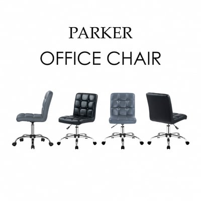 Parker派克可調式方格電腦椅-兩色可選3