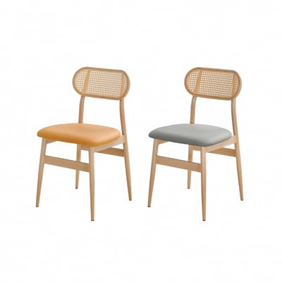 伊藤編織金屬轉印餐椅-兩色可選4