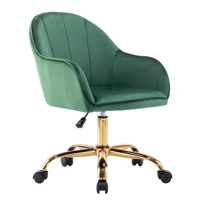 Xenos吉諾斯輕奢流線絨布電腦椅-四色可選15