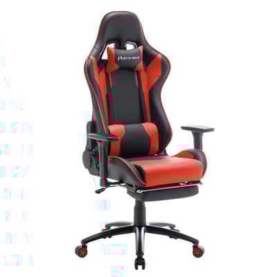 ArcticWolf Apollo太陽神賽車型金屬腳電競椅-四色可選4