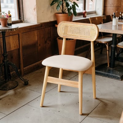 佐藤編織實木餐椅-兩色可選15