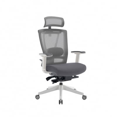 Nadia納迪婭意式高階底盤半網人體工學電腦椅-灰色18