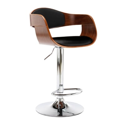 Zona若娜曲木扶手吧檯椅-兩色可選2