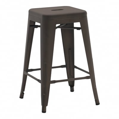 約克工業風可堆疊金屬吧檯椅-座高66cm-四色可選2