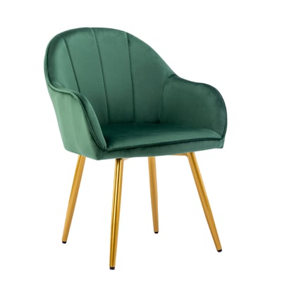 Yari亞里典雅絨布餐椅-四色可選13