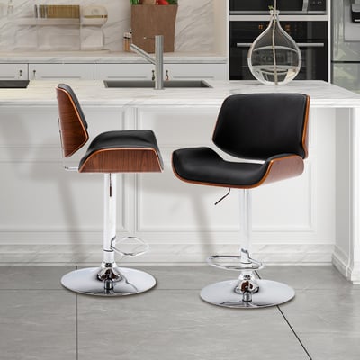 Niam尼安可調式曲木吧檯椅-三色可選19