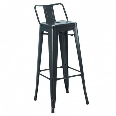 Hino希諾工業風金屬低背吧檯椅-座高76cm-四色可選3