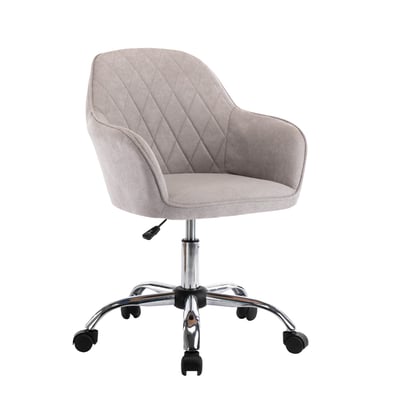 Noa諾雅簡約布面扶手電腦椅-三色可選13