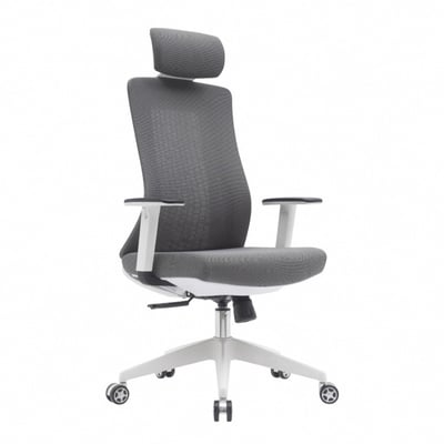 Vortex 4.0 旋流白框高背半網扶手人體工學電腦椅-三色可選1