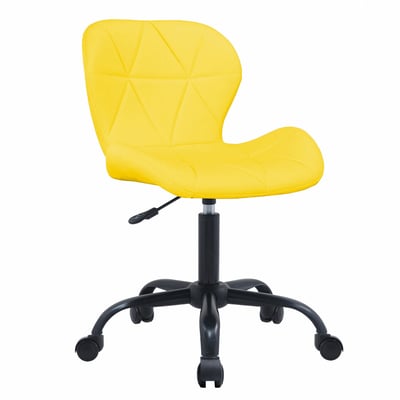 Goffney加夫尼PU軟墊黑腳電腦椅-五色可選15