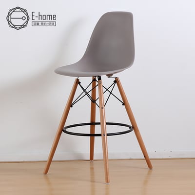 EMSH北歐經典造型吧檯椅-七色可選18
