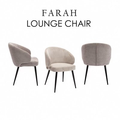 Farah法拉簡約布面扶手休閒椅-兩色可選3