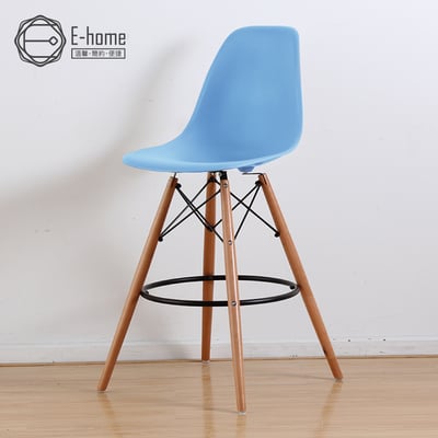 EMSH北歐經典造型吧檯椅-七色可選17