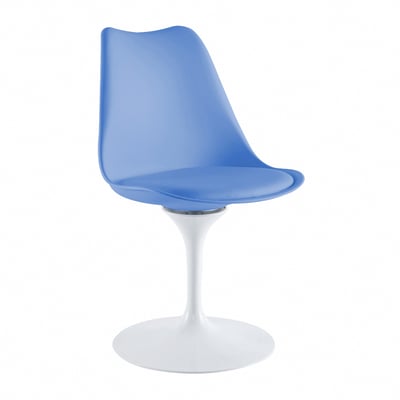 Statue斯特圖雕塑造型金屬旋轉白柱椅-五色可選4