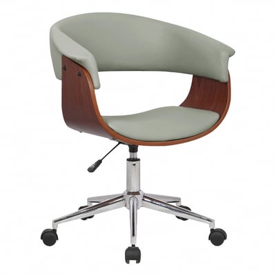 Carson卡森PU面扶手曲木升降電腦椅-四色可選1