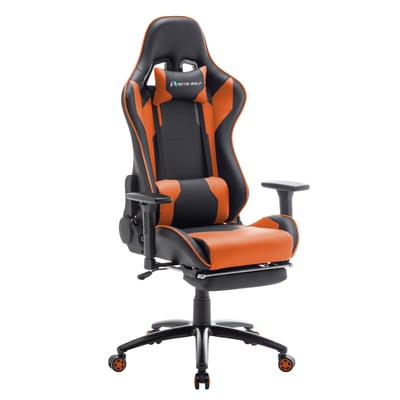 ArcticWolf Apollo太陽神賽車型金屬腳電競椅-四色可選2