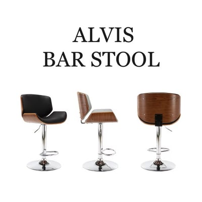 Alvis亞維斯曲木吧檯椅-兩色可選3