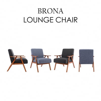 Brona博洛娜布面厚感造型實木架休閒椅-兩色可選11