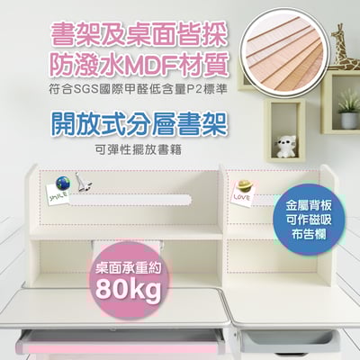 GUYO古幼兒童成長桌椅組╴三色可選2