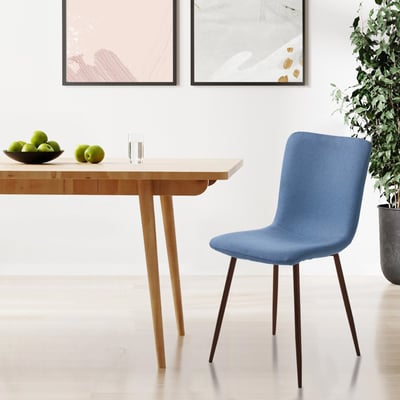 Daisy戴希布面簡約餐椅-三色可選18