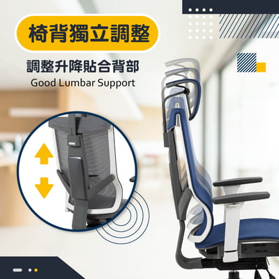 Heller海勒高階底盤德國網人體工學電腦椅-兩色可選10