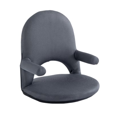 Aoi葵網布扶手椅背14段KOYO多功能和室椅-灰色1