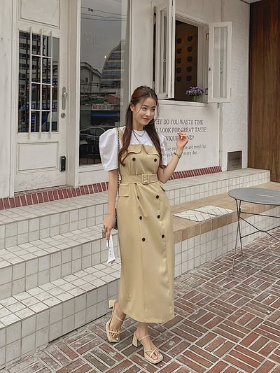 韓國歐膩公主袖短T恤8