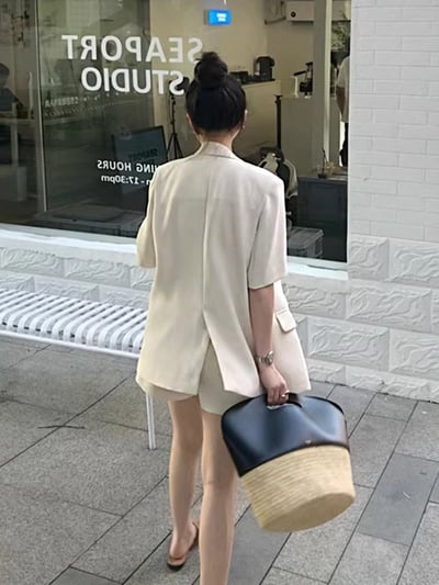 韓感氣質西裝套裝3