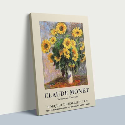 莫內花卉靜物雛菊4