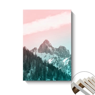 旅行沙粉色系風景山峰雲海 8款7