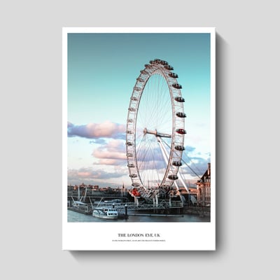 歐州風景系列 英倫風 英國 摩天輪 大笨鐘 五款7