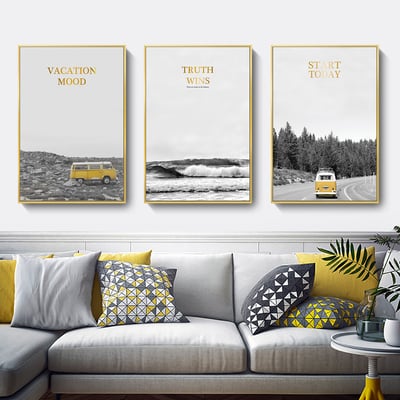 北歐簡約黑白風汽車  四款2