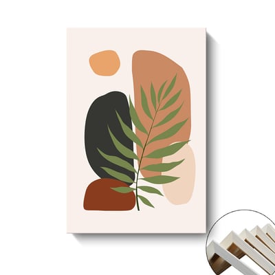 色塊 植物 現代簡約北歐莫蘭迪 八款11