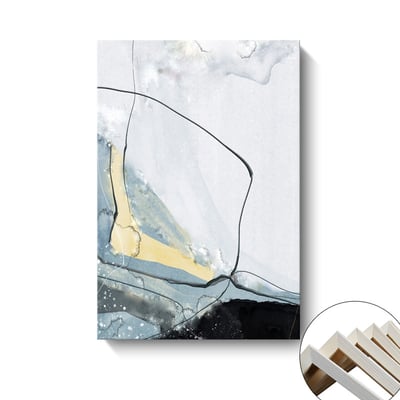 輕奢灰藍色調抽象 6款4