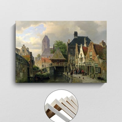 橫式｜ 歐式復古小鎮風景4