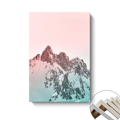 旅行沙粉色系風景山峰雲海 8款6