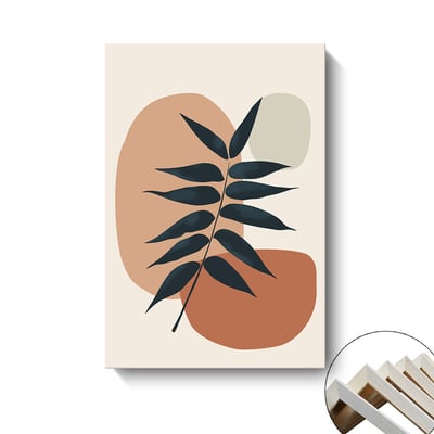 色塊 植物 現代簡約北歐莫蘭迪 八款9