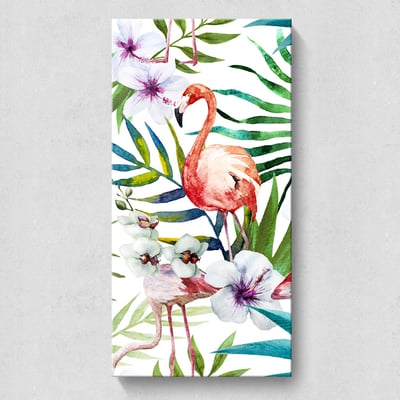 彩清新葉子綠植  特殊長型畫框  3款2