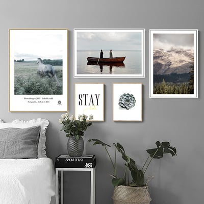 現代簡約森林風景 系列 10款1