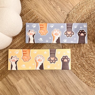 漫德原創-貓系列｜五色貓療癒手手 台灣在地繪師1