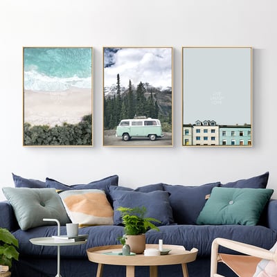 大自然北歐風景旅行車 8款1